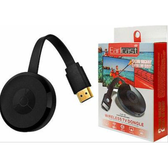 Wireless TV Dongle, Earldom ET-W2+, HDMI, Full HD, Black - 40183