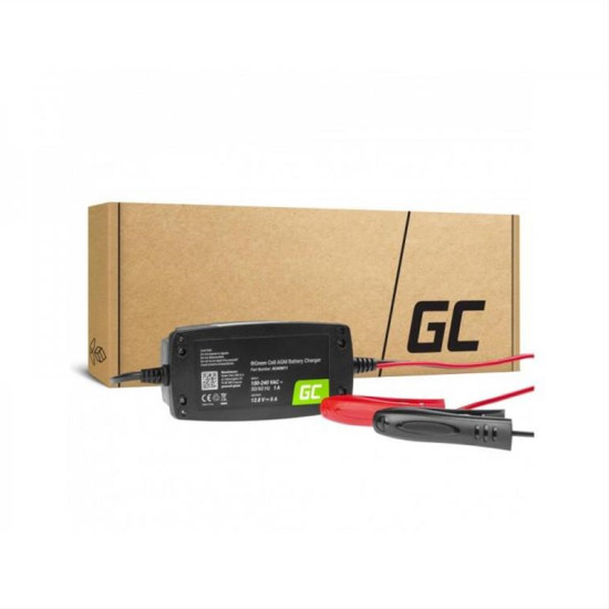 Green Cell Battery charger for AGM, Gel and Lead Acid 12V (5A) ACAGM11