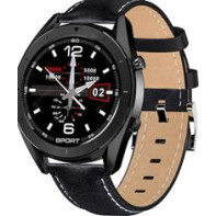 NO.1 Smartwatch "Classic" Black / Black Leather FWDT99