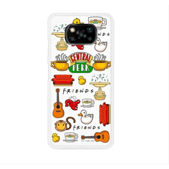 Phone Case Friends 014 Friends Xiaomi POCOPHONE X3 WPCFRDS9737 White
