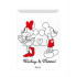 Pocket Stickers Mickey and Minnie 002 Disney DPOCMM002 White