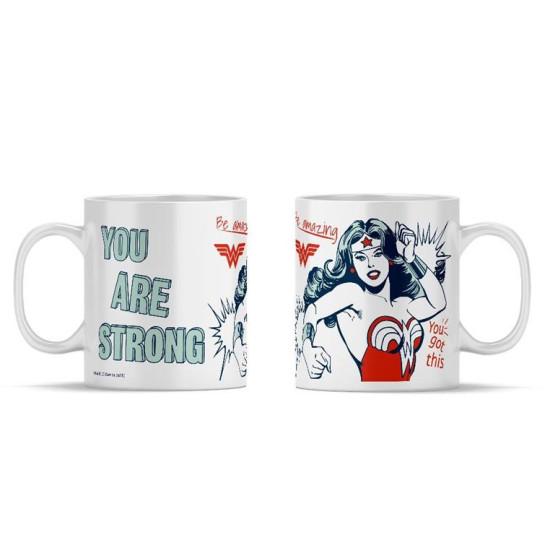 Mug Wonder Woman 003 DC WMGWONDERW005 White