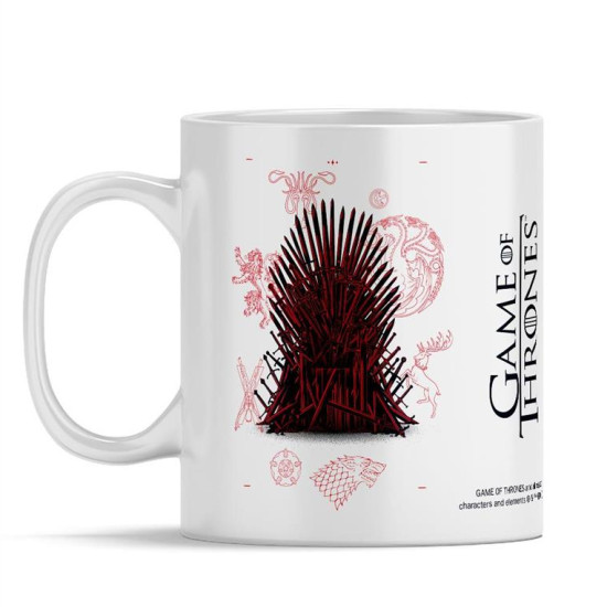 Mug Games of Thrones 011 Gra o Tron WMGGOT014 White