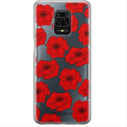 Phone case Flowers 018 Babaco Xiaomi REDMI NOTE 9 PRO/ 9S BPCFLOW16631 Transparent