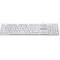GEMBIRD MULTIMEDIA CHOCOLATE KEYBOARD USB US LAYOUT WHITE