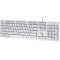 GEMBIRD MULTIMEDIA CHOCOLATE KEYBOARD USB US LAYOUT WHITE