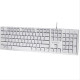 GEMBIRD MULTIMEDIA CHOCOLATE KEYBOARD USB US LAYOUT WHITE