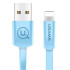 USAMS Καλώδιο USB σε Lightning US-SJ199, 1.2m, μπλε SJ199IP04