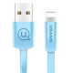 USAMS Καλώδιο USB σε Lightning US-SJ199, 1.2m, μπλε SJ199IP04
