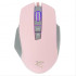 WHITE SHARK RGB GAMING MOUSE GARETH 6400 DPI PINK GM-5009