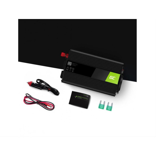 Green Cell Voltage Car Inverter 12V to 230V, 500W/1000W