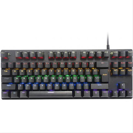 LGP MECHANICAL KEYBOARD BLUE SWITCH WITH 9 LFX GR LAYOUT "JUPITER" BLACK