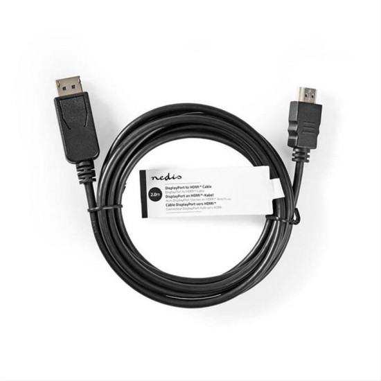 Καλώδιο εικόνας DisplayPort αρσ. σε HDMI αρσ., 2.00m Καλώδιο εικόνας DisplayPort αρσ. σε HDMI αρσ., 2.00m