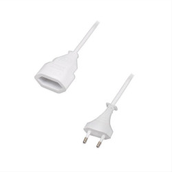 SONORA Προέκταση με διπολικό φις 5 μέτρα (2 x 0.75 mm²). EC5W010