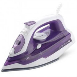 LIFE Silky Purple Ατμοσίδερο με πλάκα κεραμικής επίστρωσης, 2400W