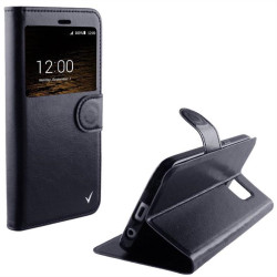 ΘΗΚΗ SAMSUNG J7 2016 J710 LEATHER-TPU VIEW BOOK STAND BLACK