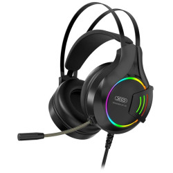 XO wired headphones GE-04 jack 3,5mm black GSM111756