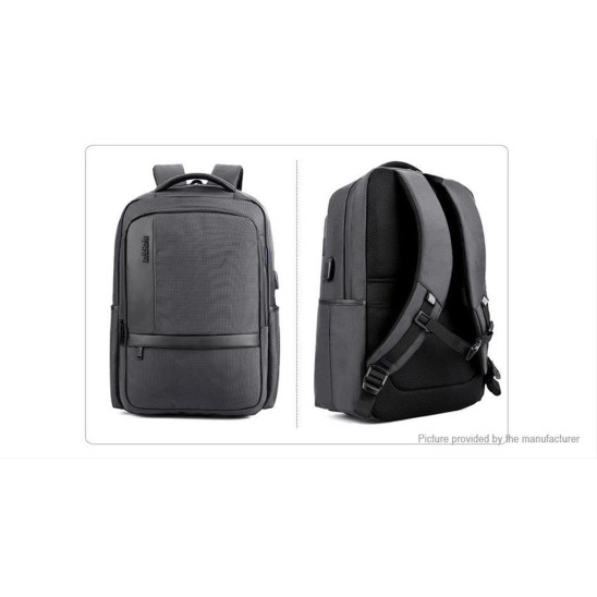 ARCTIC HUNTER τσάντα πλάτης B00120C-GY με θήκη laptop 15.6", γκρι