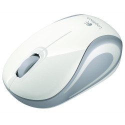 LOGITECH Mouse Mini Wireless M187 White