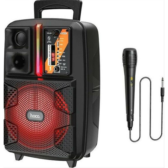 HOCO wireless speaker dancer outdoor karaoke Dancer BS37 black (+ FM, USB, AUX) HOCO wireless speaker dancer outdoor karaoke Dancer BS37 black (+ FM, USB, AUX)