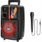 HOCO wireless speaker dancer outdoor karaoke Dancer BS37 black (+ FM, USB, AUX)