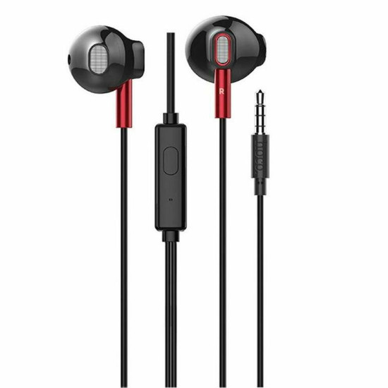 Hoco M57 Sky Sound In-ear Handsfree με Βύσμα 3.5mm Μαύρο