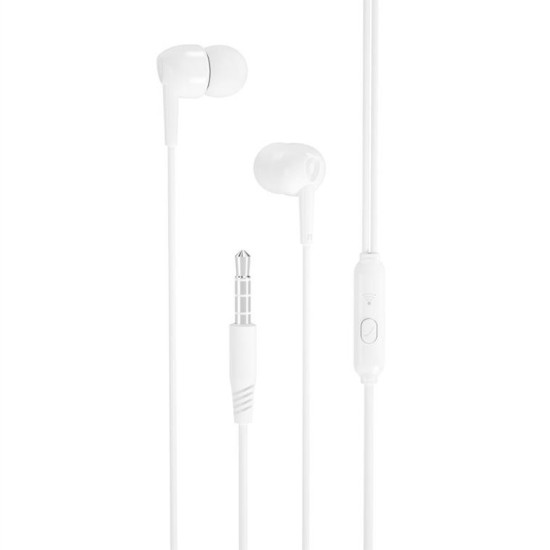 XO Wired earphones EP37 jack 3,5mm white GSM109803 XO Wired earphones EP37 jack 3,5mm white GSM109803