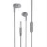XO Wired earphones EP37 jack 3,5mm gray GSM109804