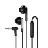 XO wired earphones EP30 jack 3,5mm black