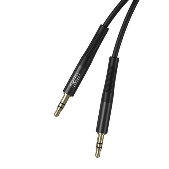 XO cable audio NB-R175B jack 3,5mm - jack 3,5mm 2,0 m black GSM108004