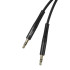 XO cable audio NB-R175B jack 3,5mm - jack 3,5mm 2,0 m black GSM108004