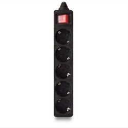 Socket 5 x Schuko Power On SU-05K Socket 5 x Schuko Power On SU-05K
