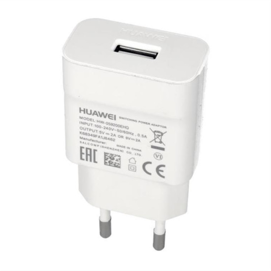 TRAVEL HUAWEI AP32 059200EHQ FAST USB 5V/9V 2000mA WHITE BULK OR