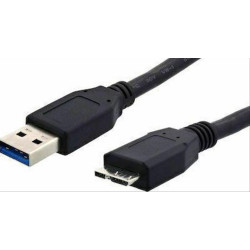 POWERTECH καλώδιο USB 3.0 σε USB Micro-B CAB-U142, 0.5m, μαύρο CAB-U142 POWERTECH καλώδιο USB 3.0 σε USB Micro-B CAB-U142, 0.5m, μαύρο CAB-U142