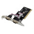 POWERTECH κάρτα επέκτασης PCI σε 2x serial ST320, WHC351Q