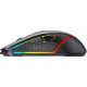 AULA ενσύρματο gaming ποντίκι AULA F805, 6400DPI, 7 πλήκτρα, RGB, μαύρο