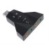 POWERTECH USB κάρτα ήχου 7.1CH, με έξοδο μικρόφωνου και ακουστικού