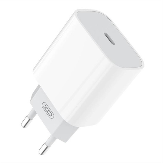 XO wall charger L77 PD 20W 1x USB-C white XO wall charger L77 PD 20W 1x USB-C white