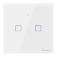 SONOFF smart διακόπτης ΤΧ-T2EU2C, αφής, Wi-Fi, διπλός, λευκός SONOFF smart διακόπτης ΤΧ-T2EU2C, αφής, Wi-Fi, διπλός, λευκός