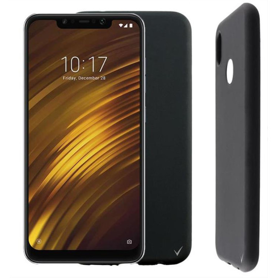 ΘΗΚΗ XIAOMI POCOPHONE F1 6.18" SILICON TPU BLACK