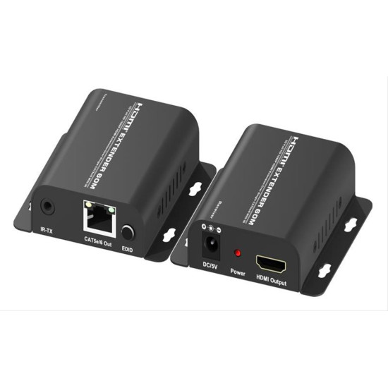 POWERTECH HDMI Video Extender CAB-H114, UTP cat5e/6, Full HD, 3D, IR CAB-H114