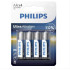 PHILIPS Ultra αλκαλικές μπαταρίες LR6E4B/10, AA LR6 1.5V, 4τμχ