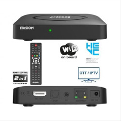 EDISION PING Full HD Linux OTT IPTV δέκτης με WiFi USB 2.0 1GB (01-09-0001)