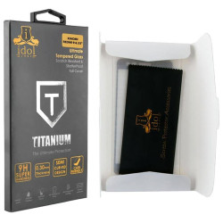 IDOL 1991 TEMPERED GLASS XIAOMI REDMI 9 6.53" 9H 0.25mm TITANIUM SEMI CURVED FULL GLUE BLACK IDOL 1991 TEMPERED GLASS XIAOMI REDMI 9 6.53" 9H 0.25mm TITANIUM SEMI CURVED FULL GLUE BLACK
