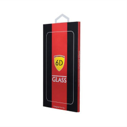 Tempered glass 6D for iPhone XR / 11 black frame