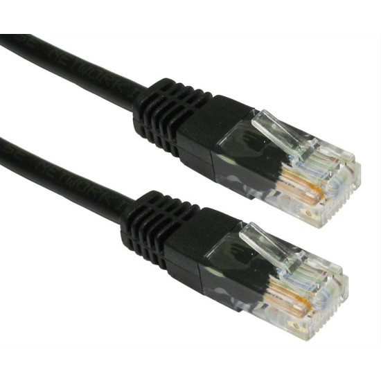 POWERTECH καλώδιο UTP Cat 6e CAB-N073, 1m, μαύρο