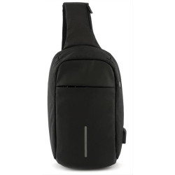 MARK RYDEN τσάντα crossbody MR5898, θήκη tablet 9.7", αδιάβροχη, μαύρη