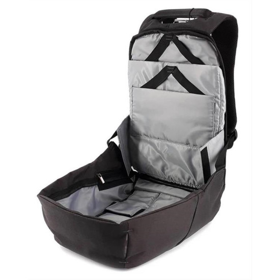 MARK RYDEN τσάντα πλάτης MR5815, με θήκη laptop 15.6", 15L, μαύρη