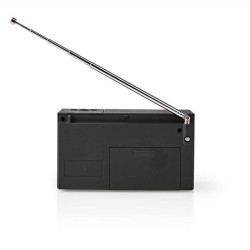 NEDIS RDFM1200BK Μini φορητό ραδιόφωνο FM / AM, σε μαύρο χρώμα. NEDIS RDFM1200BK Μini φορητό ραδιόφωνο FM / AM, σε μαύρο χρώμα.