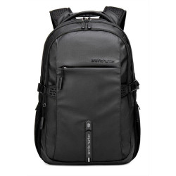 ARCTIC HUNTER τσάντα πλάτης B00388 με θήκη laptop 15.6", USB, μαύρη